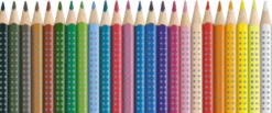 Farveblyant grip Faber-Castell 24 stk