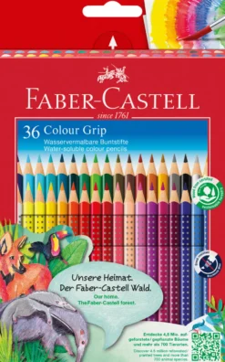 Farveblyant grip Faber-Castell 36 stk.
