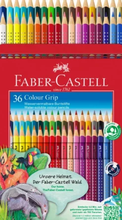 Farveblyant grip Faber-Castell 36 stk.