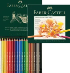 Farveblyant polychromos Faber-Castell 24 farver