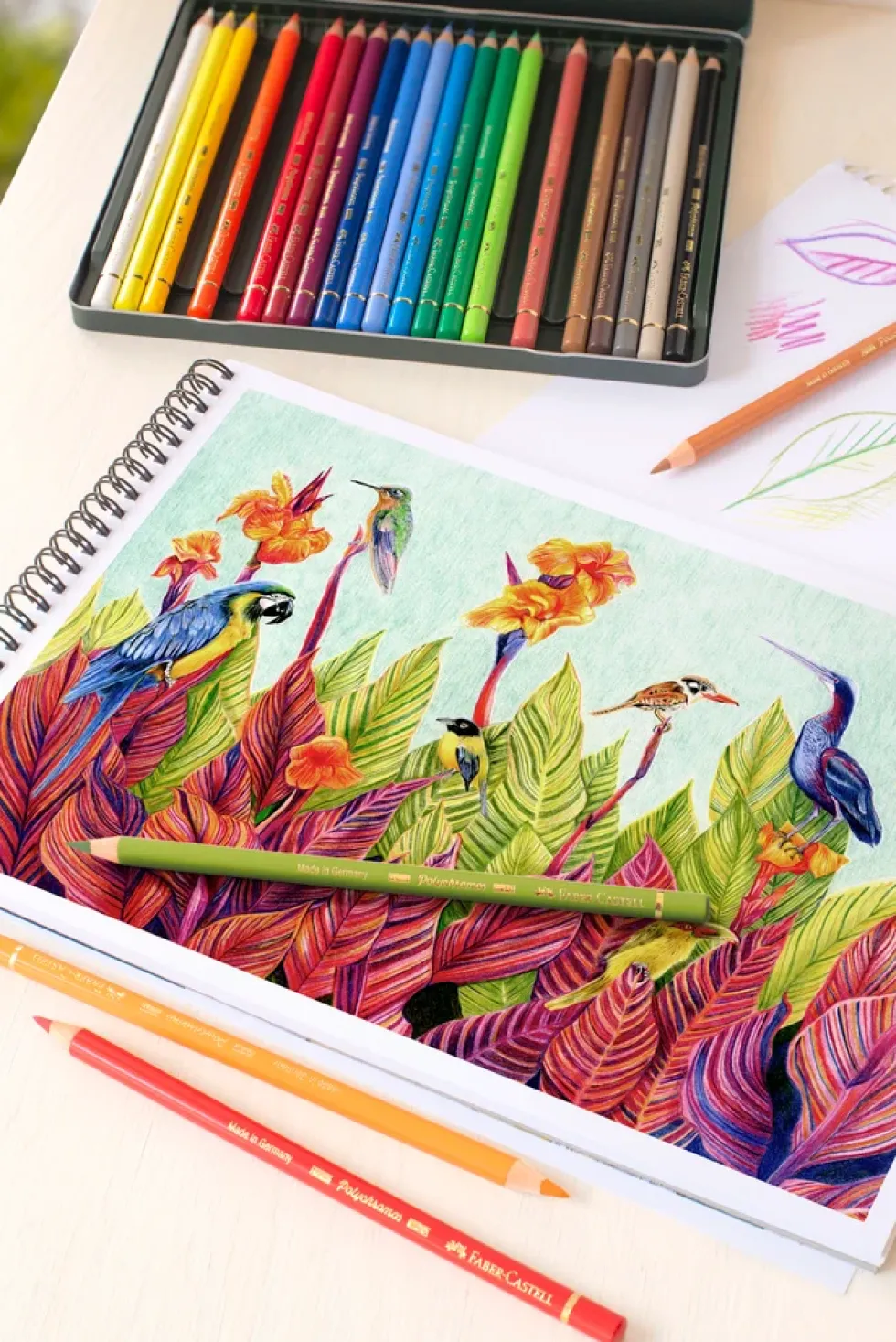Farveblyant polychromos Faber-Castell 24 farver