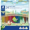 Farveblyant Staedtler Noris trekantet 24 ass