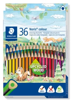 Farveblyant Staedtler Noris trekantet 36 ass