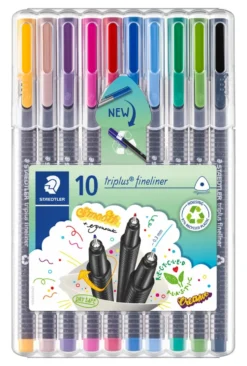 Fineliner Staedtler triplus 10 ass.