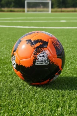 Fodbold Monkey orange str. 4