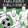 Fodboldstjerner - Malebog