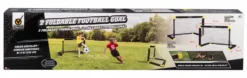 2 FOLDBARE FODBOLDMÅL INKL PLØKKER
