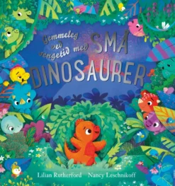 Gemmeleg ved sengetid med små dinosaurer