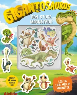 Gigantosaurus - Den store magnetbog