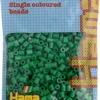 Hama midi perler 1000 stk grøn 10