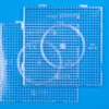 HAMA stiftplade 2stk 234 15x15cm transparent