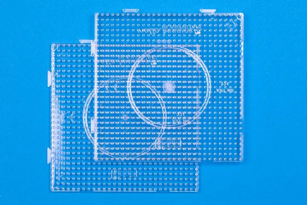 HAMA stiftplade 2stk 234 15x15cm transparent