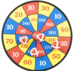 Happy Summer Dartspil i velcro