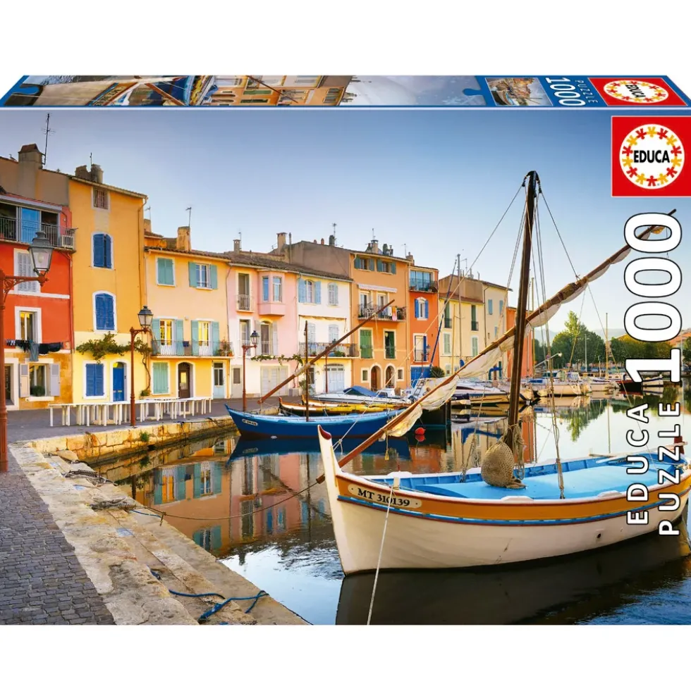 Harbour in Martigues Provence 1000 brikker