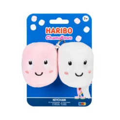 Haribo Chamallows nøglering 6 cm.