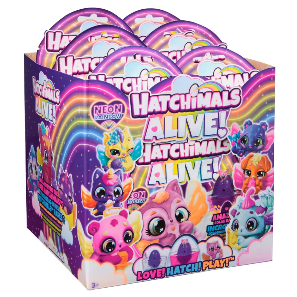 Hatchimals Alive Neon Rainbow 1-pak