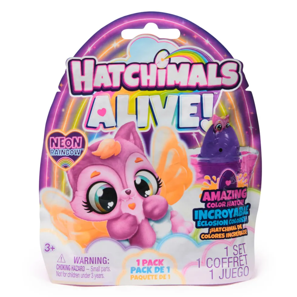 Hatchimals Alive Neon Rainbow 1-pak