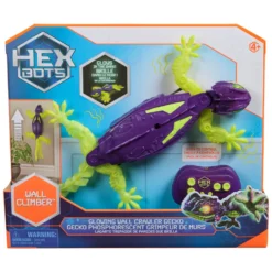 Hex Bots Væggående Selvlysende Gecko