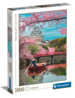 Himeji Castle in Spring 1000 brikker