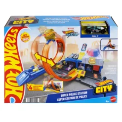 Hot Wheels City Super Politistation