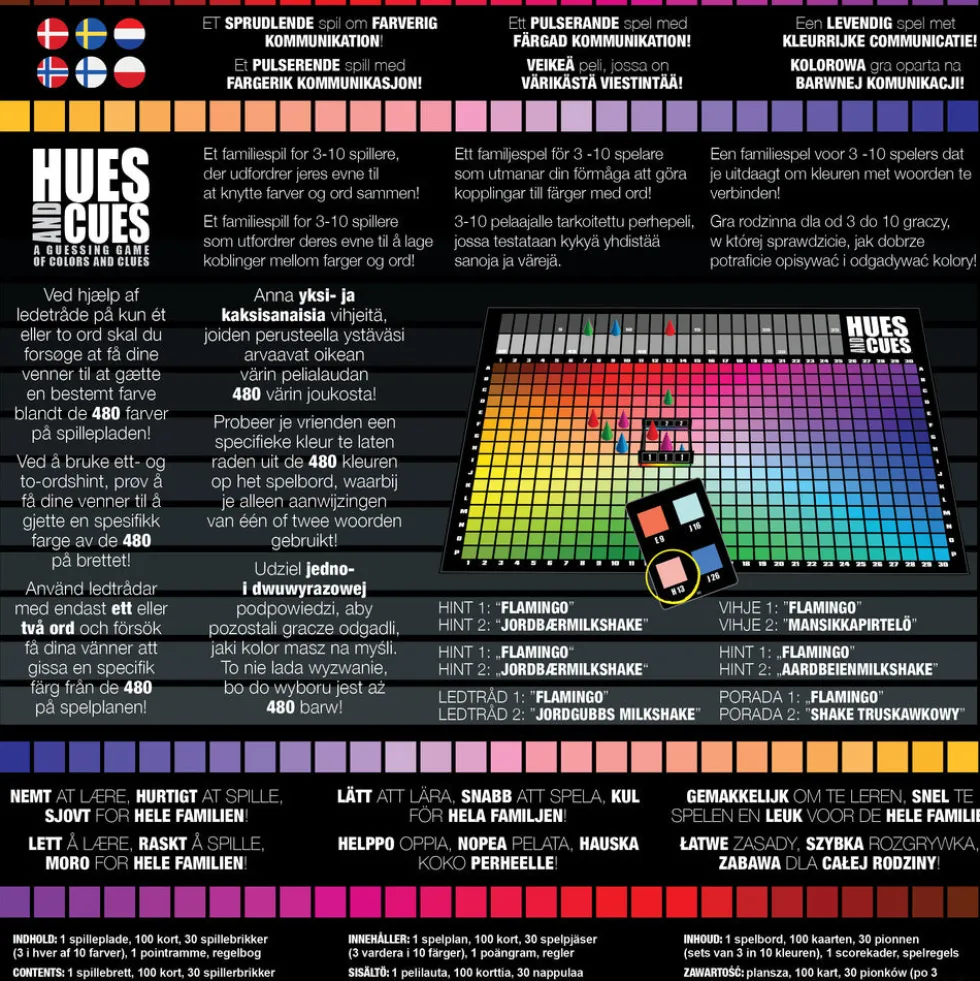 Hues and cues