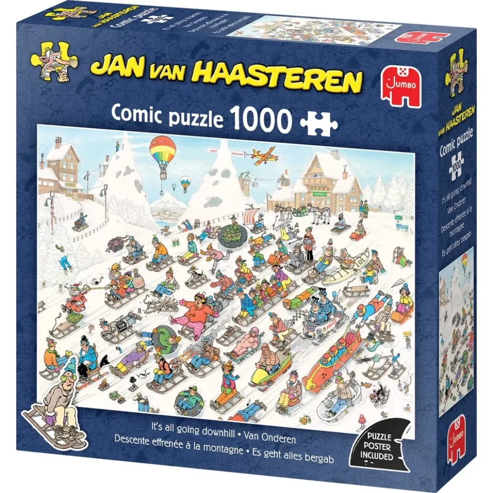 JANVANHAASTEREN It's All Going Downhill 1000 brikker