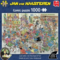 JANVANHAASTEREN Ludo Battle 1000 brikker