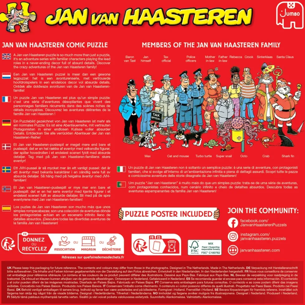 JANVANHAASTEREN Neighbours 1000 brikker