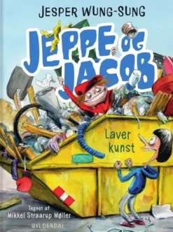 Jeppe og Jacob laver kunst