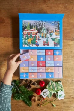 Julekalender Christmas Tree & Snowflakes 1000 brikker