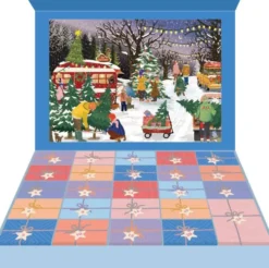 Julekalender Christmas Tree & Snowflakes 1000 brikker