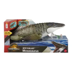 Jurassic World Rebirth Bite & Blast Mosasaurus