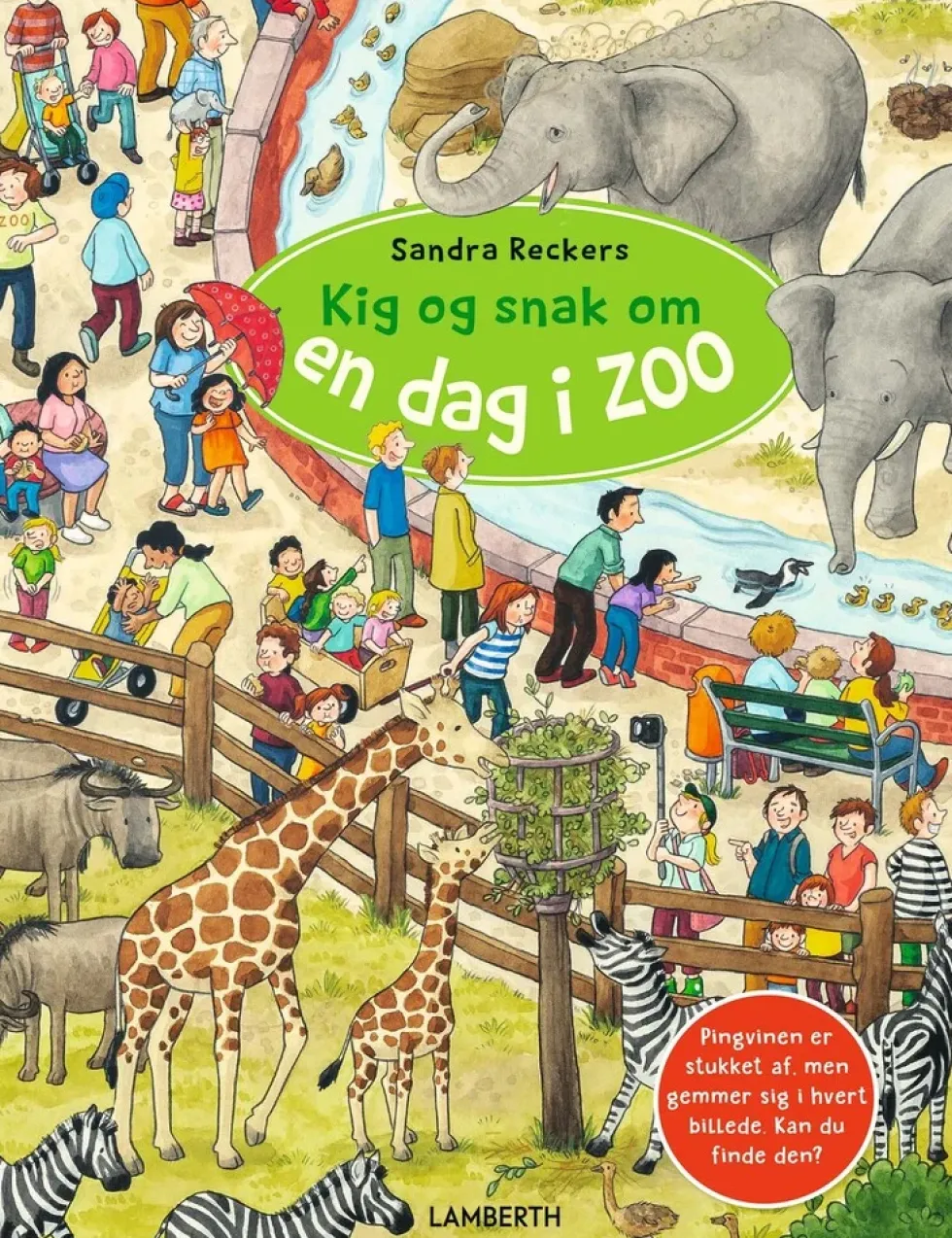 Kig og snak om en dag i zoo
