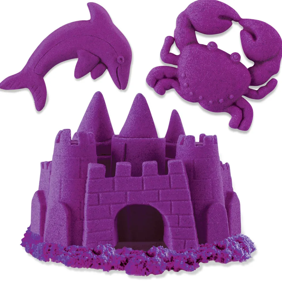 Kinetic Sand Neonboks med Primærfarver
