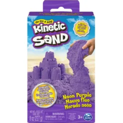 Kinetic Sand Neonboks med Primærfarver