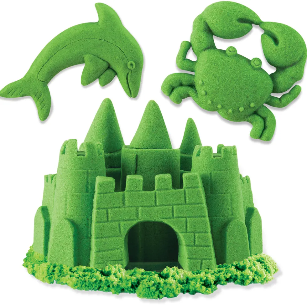 Kinetic Sand Neonboks med Primærfarver