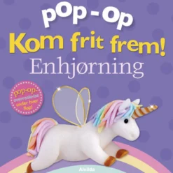 Kom frit frem - Enhjørning (pop op-overraskelse under hver flap)