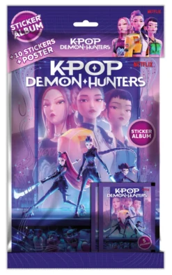 K-Pop Demon Hunters album med 2 blind bags