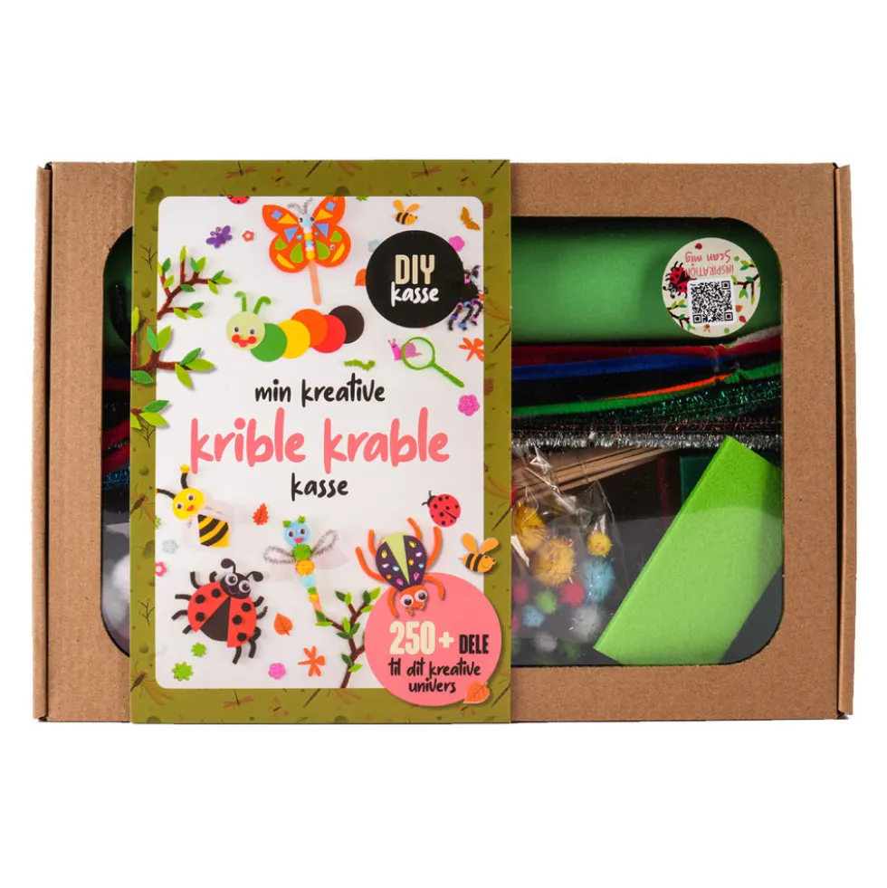 Krea Hobbyboks Diy Kriblekrable M/250 Dele