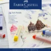 Kridt pastel soft Faber-Castell 24 ass.