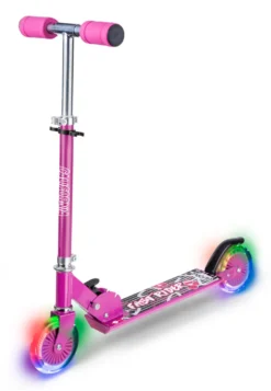 Løbehjul med lys pink