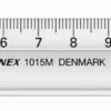 Lineal Linex klar plast 15cm 1015m