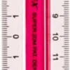 Lineal Linex super 20 cm pink