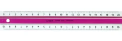 Lineal Linex super 20 cm pink
