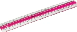 Lineal Linex super 20 cm pink