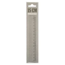 Lineal unbreakable 15cm