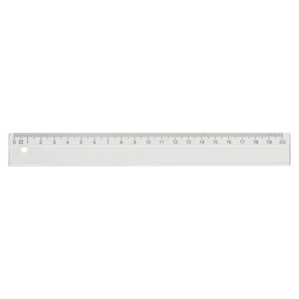 Lineal unbreakable 20cm
