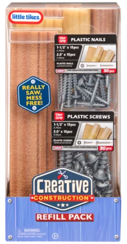 Little Tikes Creative Construction træ, søm og skruer