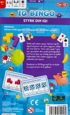 Lær Om Hjernebingo IQ Bingo
