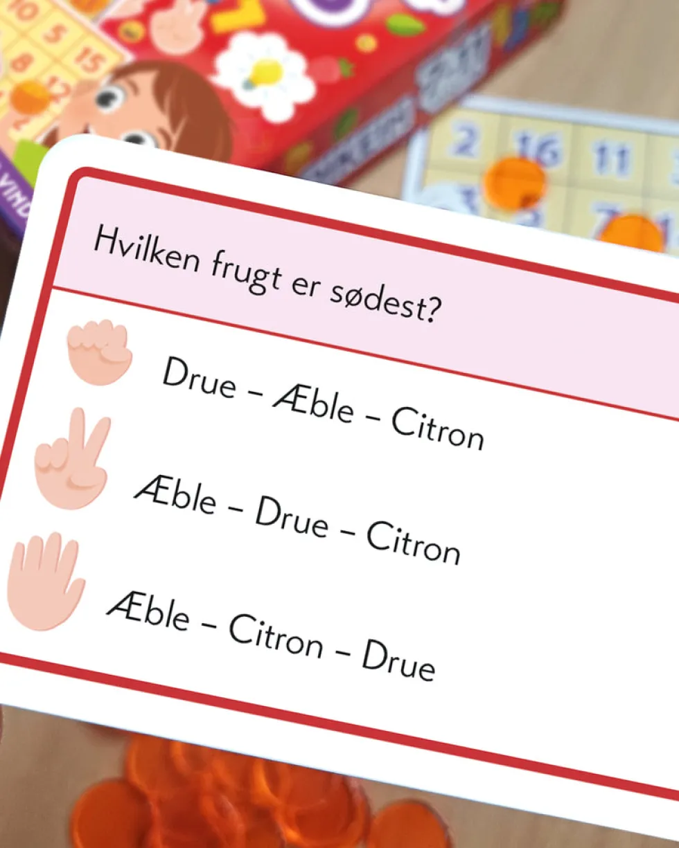 Lær Om Rækkefølge Ræs IQ Bingo